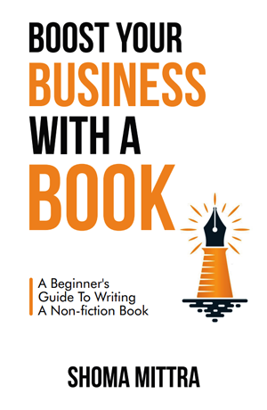 boost your business with a book - shoma mittra